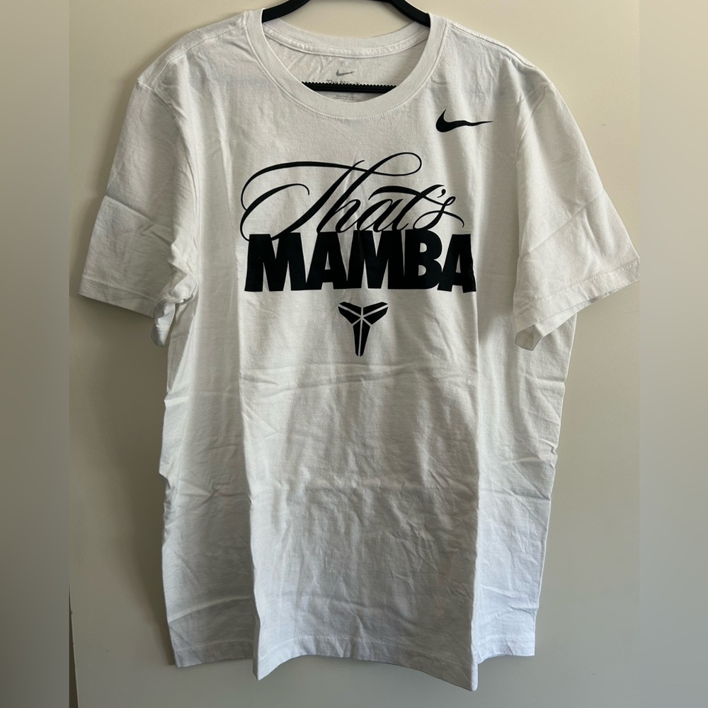 Nike White 'That's Mamba' Men's T-Shirt
